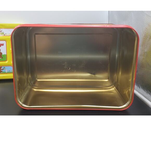 Vintage 1990's Curious George 5 piece Collector's Tin, PRE-OWNED - Picture 6 of 13